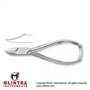 Nail Cutter Curved Stainless Steel, 16 cm - 6 1/4"